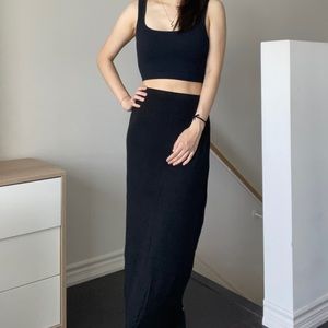 Garage basic Maxi Skirt